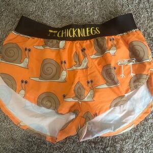 Chicknlegs Women's Snail Running Shorts